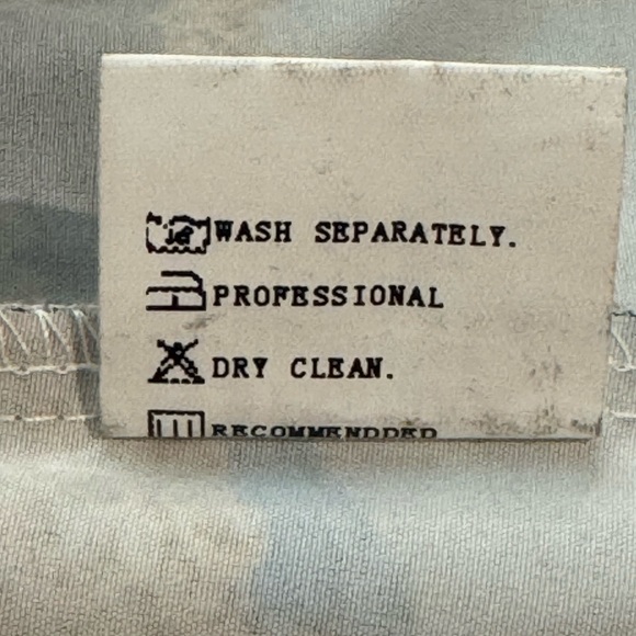 Misslook vintage blue and gold tunic with asymmetrical hem. Medium - Picture 9 of 10